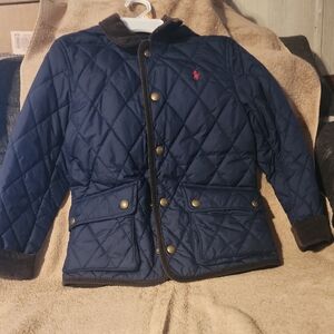 Polo by Ralph Lauren Kids Quilted Jacket in Navy